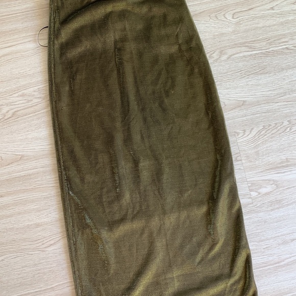 Colcci metallic cut out bodycon midi dress nwot - Picture 8 of 8